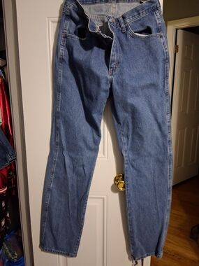 Rustler Men's Straight-Leg Denim Jeans in Light Blue